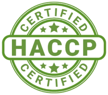 HACCP certified